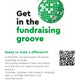 Get in the fundraising groove