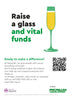 Raise a glass and vital funds