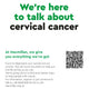 We're here to talk about cervical cancer