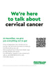 We're here to talk about cervical cancer