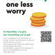 Make money one less worry