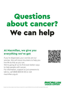 Questions about cancer? We can help