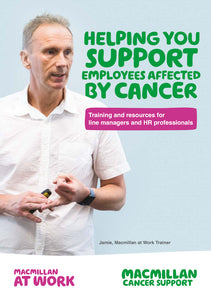 Macmillan at Work Leaflet