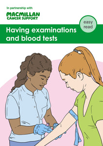 Having examinations and blood tests