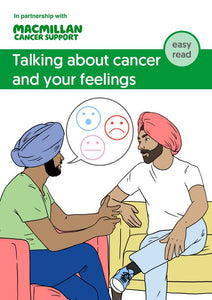 Talking about cancer and your feelings