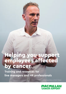 Macmillan at Work leaflet