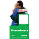 Diecut countertop nurse display - Please donate