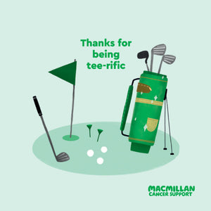 "Thanks for being tee-riffic" recognition card (Pack of 5)