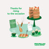 "Thanks for rising to the occasion" recognition card (Pack of 5)