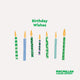 "Birthday Wishes" recognition card (Pack of 5)