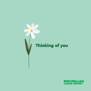 "Thinking of you" recognition card