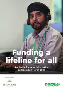 Greene King Macmillan March fundraising pack