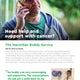 Buddy service A4 leaflet