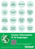 "Cancer information in your language" A3 poster
