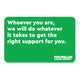 "Get support" card (Pack of 20)