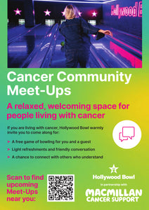 Hollywood Bowl Cancer Community Meet-ups Flyer