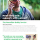 Buddy service A5 leaflet