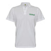 Women's white polo shirt
