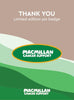 Oval Macmillan pin badge