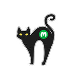 Greene King Halloween illustration pin badges CDU