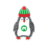 Greene King Christmas illustration pin badges CDU